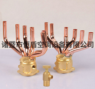 集水頭六進六出 空調制冷配件